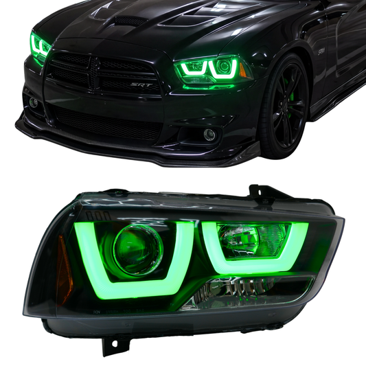 Dodge Charger Spec-D Multicolor Flow DRL Boards (2011-2014) - F19 | A20 | P2 -BX1-  DRIVEN - 1