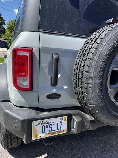 Ford Bronco Rear Oval Emblem Overlay (Tint or Solid) - 2021-2025 Bronco / Bronco Sport - 21BRONCOVTNT-DS-21BRONCOVTNT-LS-21BRONCOVTNT-ST-21BRONCOVTNT-GY-21BRONCOVTNT-HC-  DRIVEN - 12