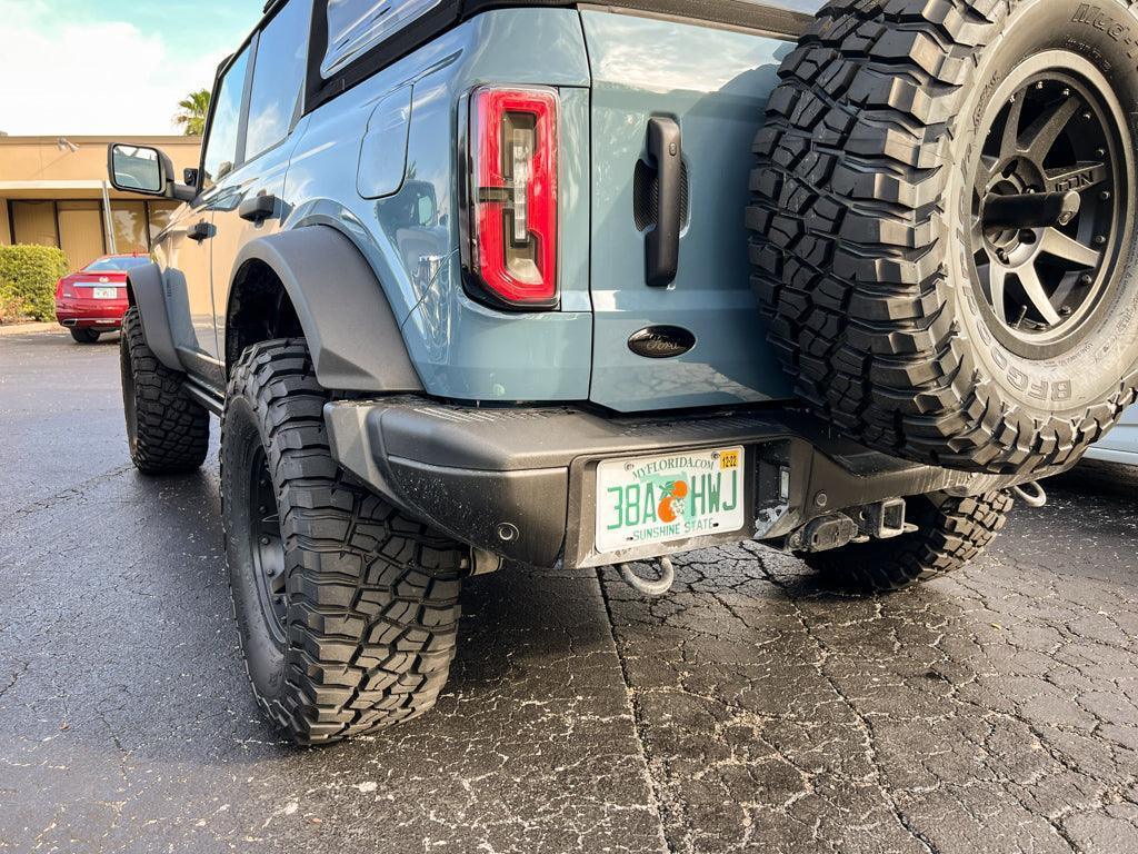 Ford Bronco Rear Oval Emblem Overlay (Tint or Solid) - 2021-2025 Bronco / Bronco Sport - 21BRONCOVTNT-DS-21BRONCOVTNT-LS-21BRONCOVTNT-ST-21BRONCOVTNT-GY-21BRONCOVTNT-HC-  DRIVEN - 2