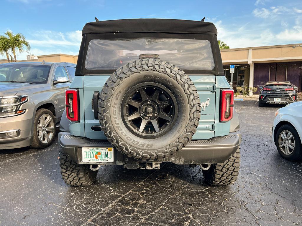 Ford Bronco Rear Oval Emblem Overlay (Tint or Solid) - 2021-2025 Bronco / Bronco Sport - 21BRONCOVTNT-DS-21BRONCOVTNT-LS-21BRONCOVTNT-ST-21BRONCOVTNT-GY-21BRONCOVTNT-HC-  DRIVEN - 4