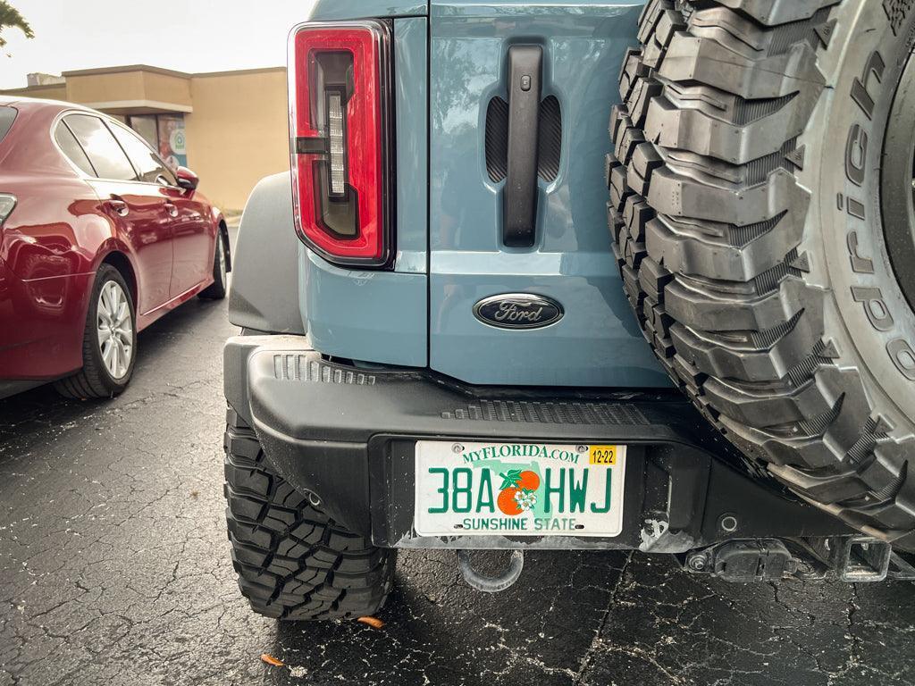 Ford Bronco Rear Oval Emblem Overlay (Tint or Solid) - 2021-2025 Bronco / Bronco Sport - 21BRONCOVTNT-DS-21BRONCOVTNT-LS-21BRONCOVTNT-ST-21BRONCOVTNT-GY-21BRONCOVTNT-HC-  DRIVEN - 5