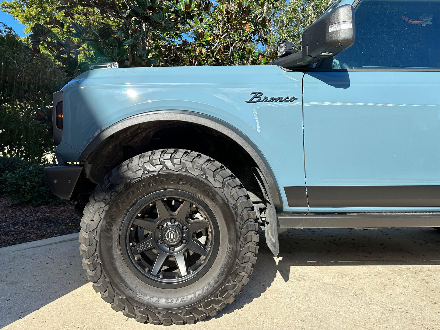 Ford Bronco Cursive Script Metal Emblem Templates - 2021+ Bronco - dcrC6TZ-16098-INSTALL-dcrC6TZ-16098-INSTALL-1-dcrC6TZ-16098-INSTALL-2-dcrC6TZ-16098-INSTALL-3-  DRIVEN - 2