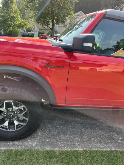 Ford Bronco Cursive Script Metal Emblem Templates - 2021+ Bronco - dcrC6TZ-16098-INSTALL-dcrC6TZ-16098-INSTALL-1-dcrC6TZ-16098-INSTALL-2-dcrC6TZ-16098-INSTALL-3-  DRIVEN - 20