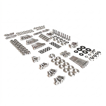 ZSPEC Stage-3 Dress Up Bolts® Fastener Kit for '15-23 Ford Mustang GT 5.0L S550, Stainless & Billet - ZSD-569678-  DRIVEN - 12