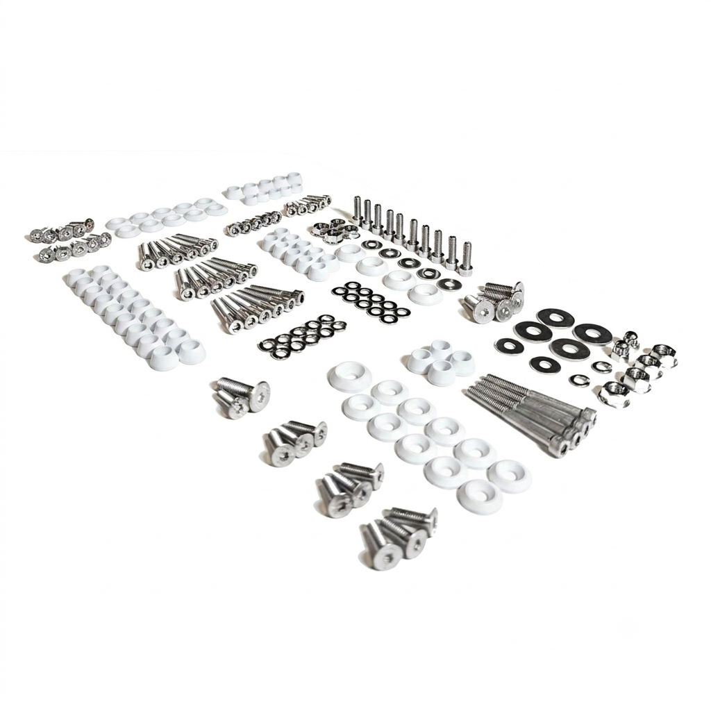 ZSPEC Stage-3 Dress Up Bolts® Fastener Kit for '15-23 Ford Mustang GT 5.0L S550, Stainless & Billet - ZSD-569685-  DRIVEN - 16