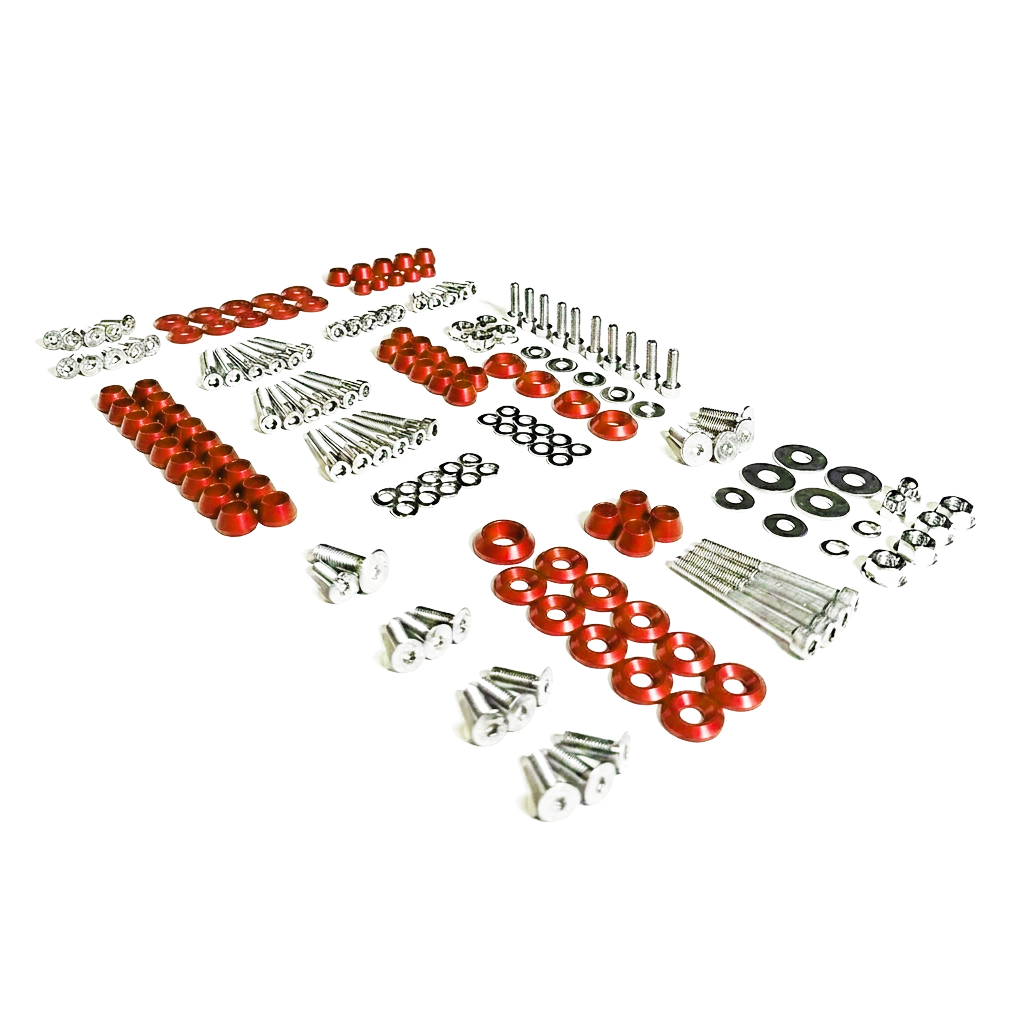 ZSPEC Stage-3 Dress Up Bolts® Fastener Kit for '15-23 Ford Mustang GT 5.0L S550, Stainless & Billet - ZSD-569784-  DRIVEN - 19