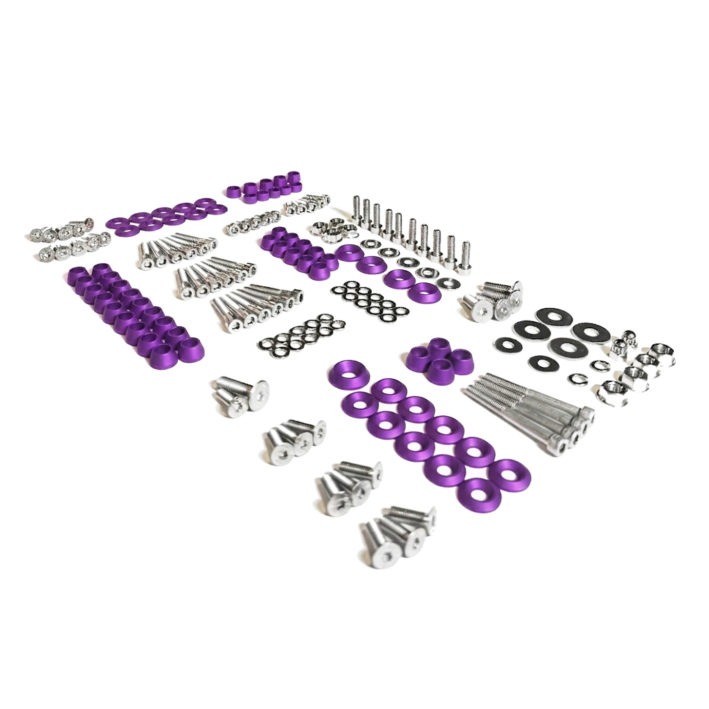 ZSPEC Stage-3 Dress Up Bolts® Fastener Kit for '15-23 Ford Mustang GT 5.0L S550, Stainless & Billet - ZSD-569654-  DRIVEN - 20