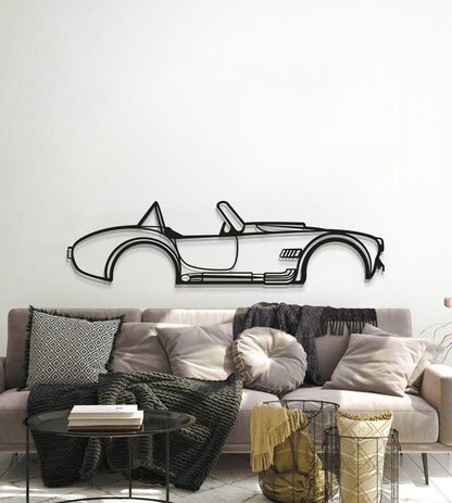 1965 Shelby Cobra Metal Car Wall Art - MT0075 - MT0075B49L-MT0075B69L-MT0075B80L-MT0075B99L-MT0075B120L-  DRIVEN - 6