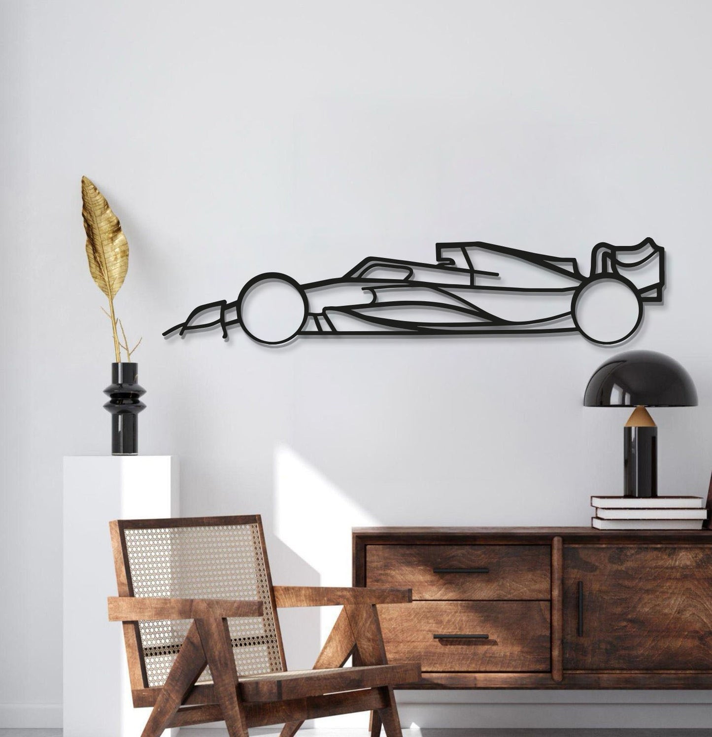 Formula 1 2022 Metal Car Wall Art- MT0978 - MT0978B49L-MT0978B69L-MT0978B80L-MT0978B99L-MT0978B120L-  DRIVEN - 3