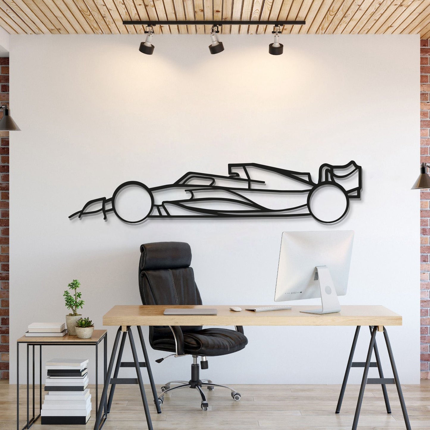 Formula 1 2022 Metal Car Wall Art- MT0978 - MT0978B49L-MT0978B69L-MT0978B80L-MT0978B99L-MT0978B120L-  DRIVEN - 1