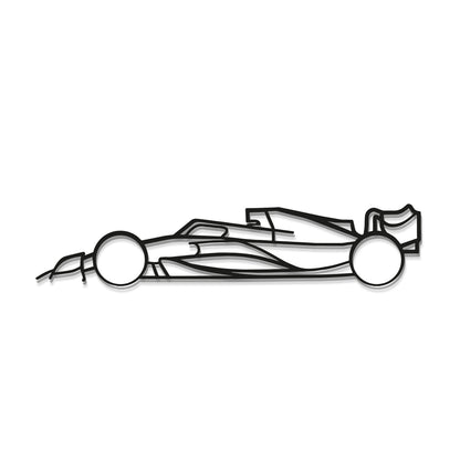 Formula 1 2022 Metal Car Wall Art- MT0978 - MT0978B49L-MT0978B69L-MT0978B80L-MT0978B99L-MT0978B120L-  DRIVEN - 8