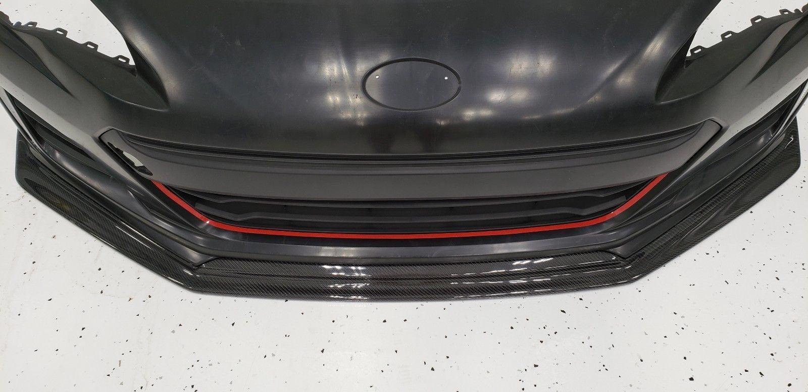 Front Bumper STI TS Style Pinstripe - 2013-2021 BRZ - 13BRZSTIFB-BL-13BRZSTIFB-GD-13BRZSTIFB-GR-13BRZSTIFB-OR-13BRZSTIFB-PI-  DRIVEN - 3