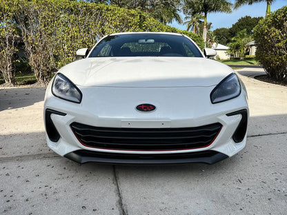 Front Bumper STI TS Style Pinstripe fits 2022+ BRZ - 22BRZSTIFB-BL-22BRZSTIFB-GD-22BRZSTIFB-GR-22BRZSTIFB-OR-22BRZSTIFB-PI-  DRIVEN - 2