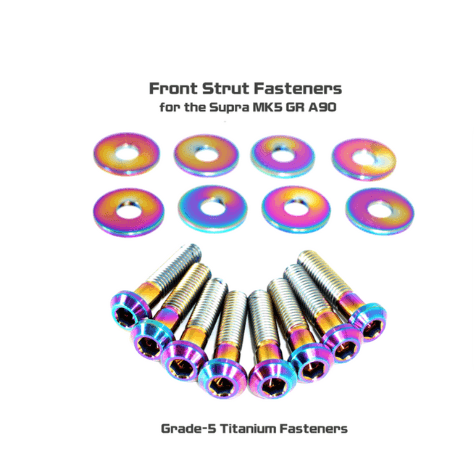 ZSPEC Front Struts Fastener Kit for '20+ Toyota Supra MKV GR A90, Grade-5 Titanium - ZSD-377884-ZSD-377891-ZSD-377907-ZSD-377914-ZSD-377921-  DRIVEN - 5