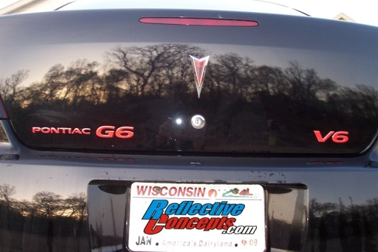 V6 Emblem Overlay Decal - Pontiac G6 - PO:G6:G1:V6-B-01-PO:G6:G1:V6-B-02-PO:G6:G1:V6-B-03-PO:G6:G1:V6-B-04-PO:G6:G1:V6-B-05-  DRIVEN - 4