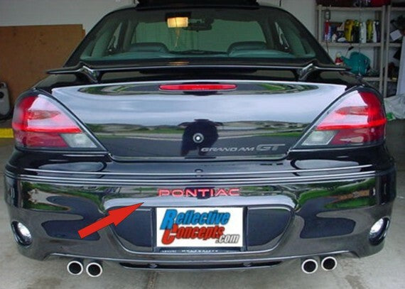 Rear Lettering Inlay Decals - 99-05 Grand Am - PO:GA:R-01-PO:GA:R-02-PO:GA:R-03-PO:GA:R-04-PO:GA:R-05-  DRIVEN - 3