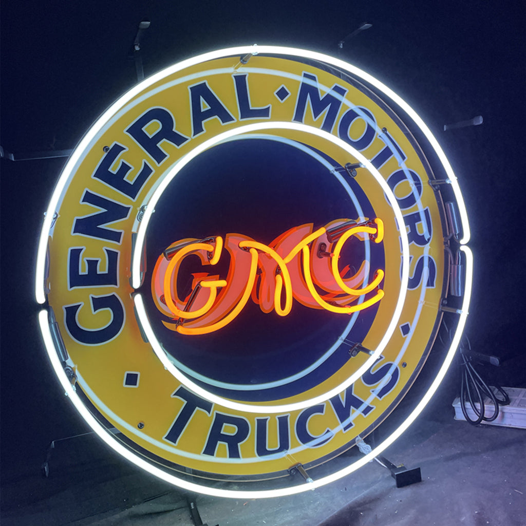 General Motors Trucks GMC Neon Sign Light - MA036-  DRIVEN - 2