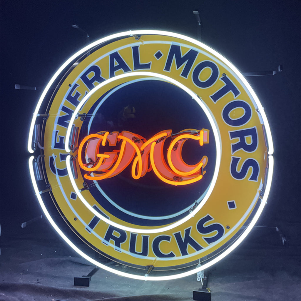 General Motors Trucks GMC Neon Sign Light - MA036-  DRIVEN - 1
