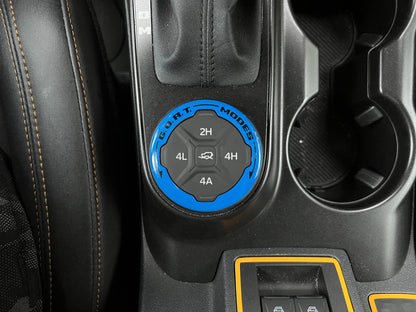 GOAT Mode Dial Ring Overlay V1 - 2021+ Bronco - 21FBGOAT-BO-21FBGOAT-BG-21FBGOAT-RD-21FBGOAT-WH-21FBGOAT-BL-  DRIVEN - 6