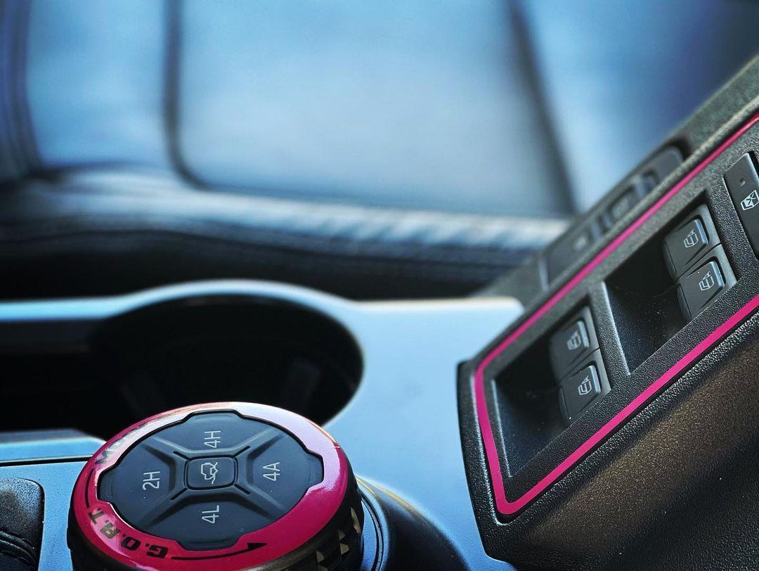 GOAT Mode Dial Ring Overlay V1 - 2021+ Bronco - 21FBGOAT-BO-21FBGOAT-BG-21FBGOAT-RD-21FBGOAT-WH-21FBGOAT-BL-  DRIVEN - 7