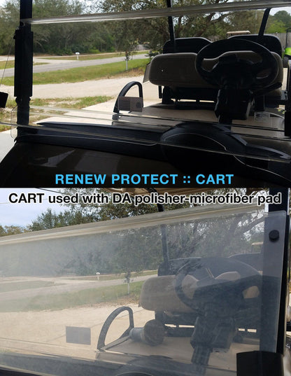 GOLF CART & RV - Ceramic-Hybrid Compound, Polish, Sealer ONE-STEP for Golf Carts, RVs, UTV, ATV - Panels & Clear Acrylic Windscreens - CART/RV 64OZ FULL KIT-CART/RV 8OZ KIT-sku-43920562553048-  DRIVEN - 7