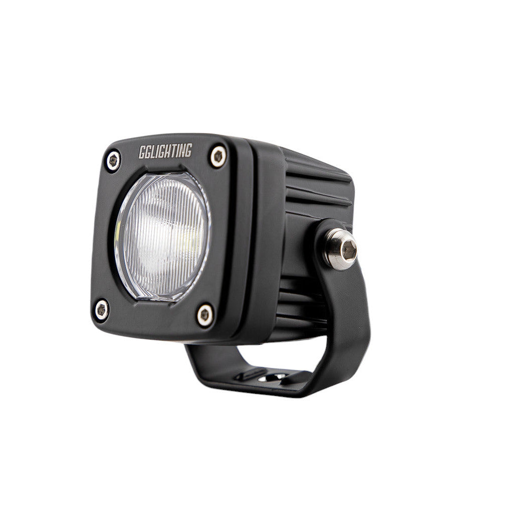 GP5 Single LED Pod Light Amber + Free Clear Lens - Item #622-  DRIVEN - 5