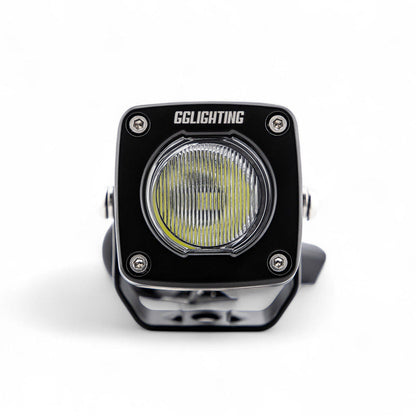 GP5 Single LED Pod Light Amber + Free Clear Lens - Item #622-  DRIVEN - 6