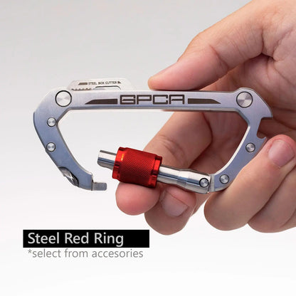GPCA Carabiner PRO — EDC Multi-Tool Clip - CARA-SS-CARA-SS-RR-CARA-SS-CASE-CARA-TI-CARA-TI-RR-  DRIVEN - 15
