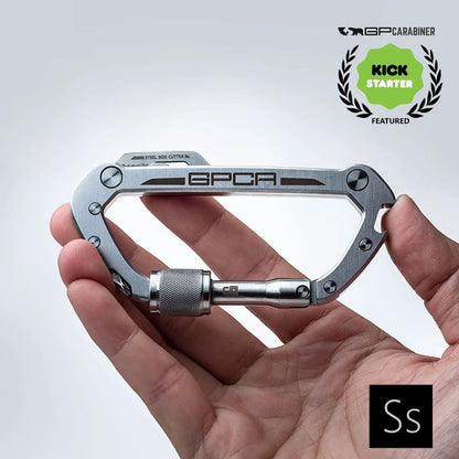 GPCA Carabiner PRO — EDC Multi-Tool Clip - CARA-SS-CARA-SS-RR-CARA-SS-CASE-CARA-TI-CARA-TI-RR-  DRIVEN - 22