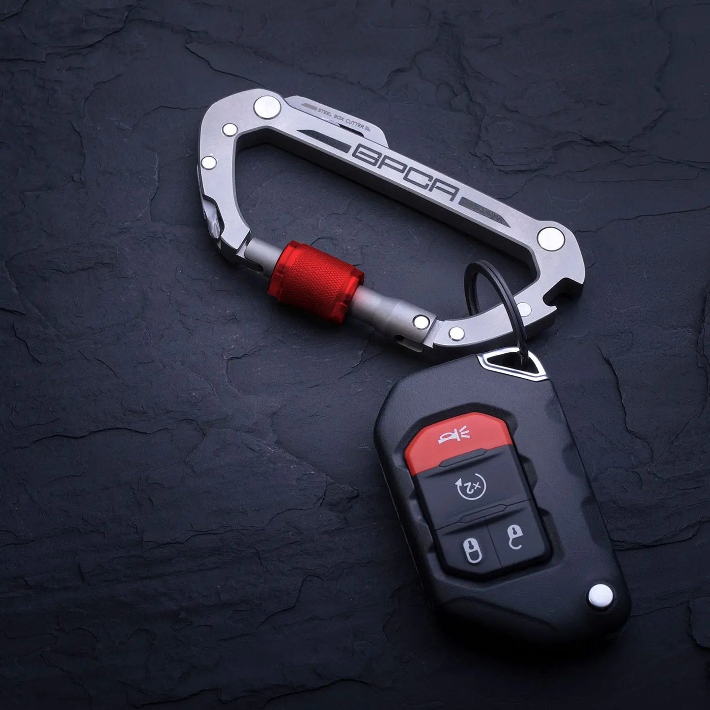 GPCA Carabiner PRO — EDC Multi-Tool Clip - CARA-SS-CARA-SS-RR-CARA-SS-CASE-CARA-TI-CARA-TI-RR-  DRIVEN - 17