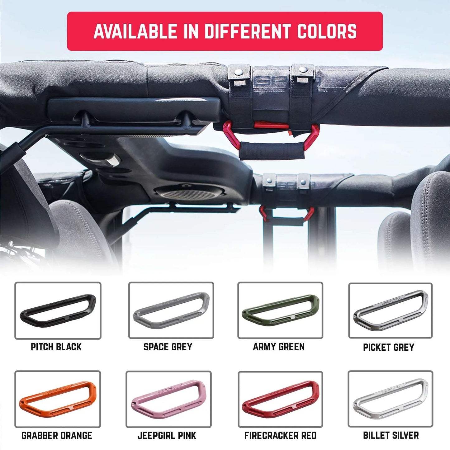 GP-Grip PRO Survivor Pack 2007-23 - GPG-P2S2-SG-GPG-P2S2-BLK-GPG-P2S2-RED-GPG-P2S2-ORG-GPG-P2S2-YLLW-  DRIVEN - 12