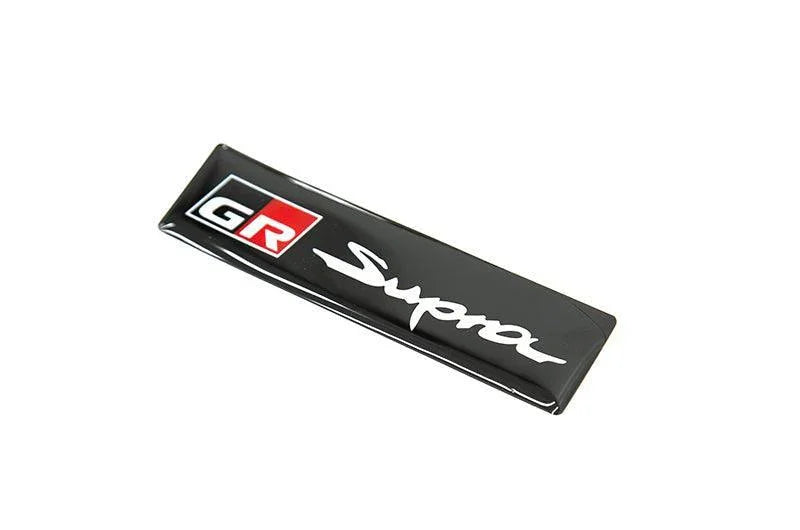 GR Supra Emblem Inserts for Weathertech Floor Mats (Single) - 2020+ Supra - A90WTMATLOGO-A90WTMATLOGO-RD-A90WTMATLOGO-SI-A90WTMATLOGO-BK-A90WTMATLOGO-ME-  DRIVEN - 6