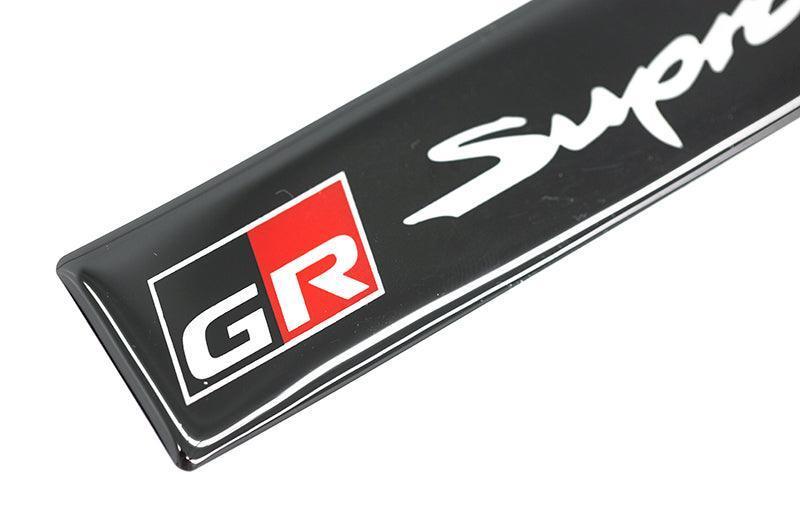 GR Supra Emblem Inserts for Weathertech Floor Mats (Single) - 2020+ Supra - A90WTMATLOGO-A90WTMATLOGO-RD-A90WTMATLOGO-SI-A90WTMATLOGO-BK-A90WTMATLOGO-ME-  DRIVEN - 7