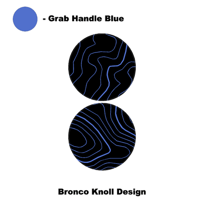 1966 Topographic Shifter Plate (Printed Series + Acrylic) - 2021+ Bronco