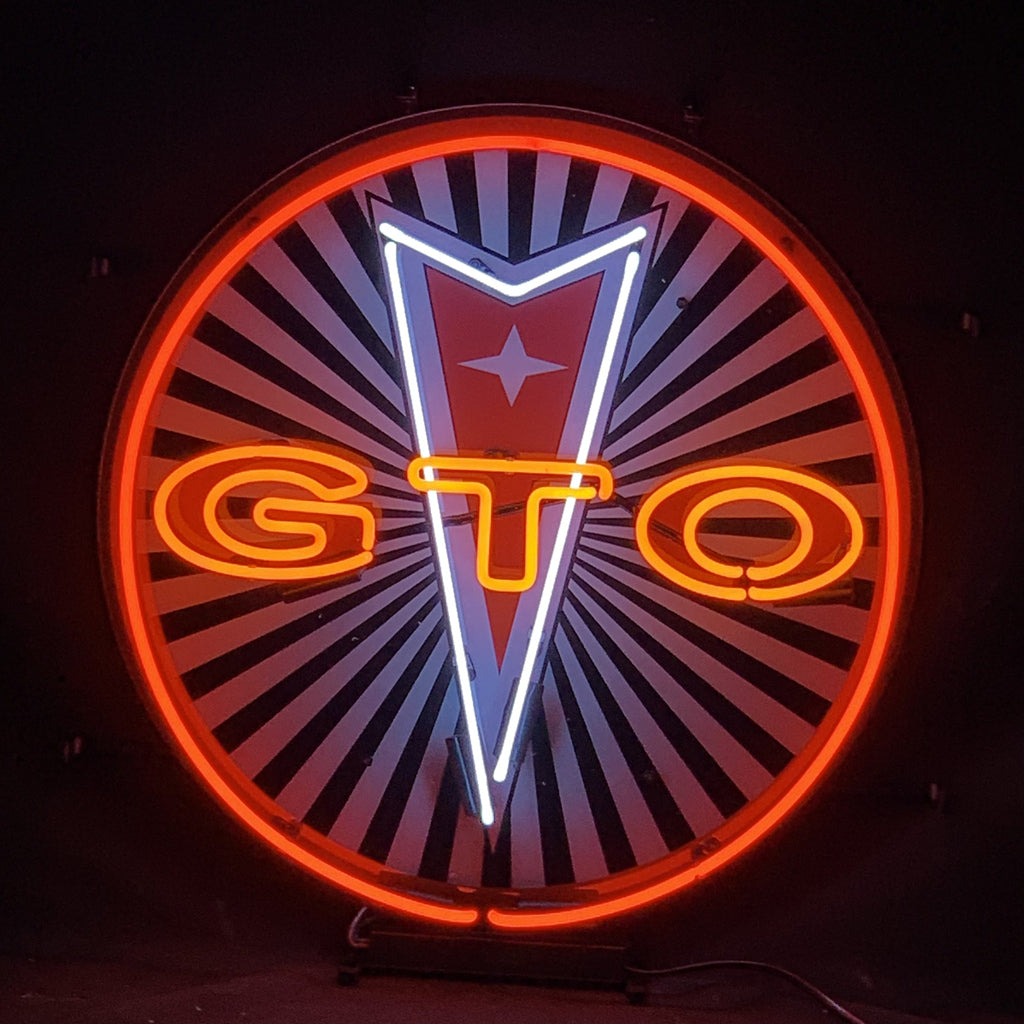 Pontiac GTO Auto Car Neon Signs - ME958-ME959-  DRIVEN - 2