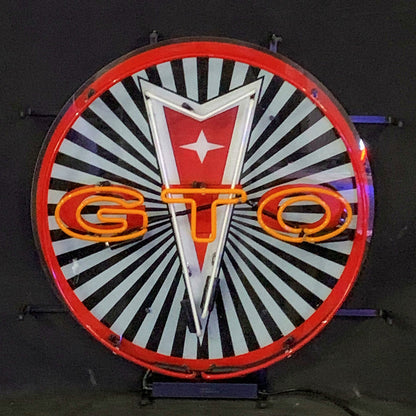 Pontiac GTO Auto Car Neon Signs - ME958-ME959-  DRIVEN - 3