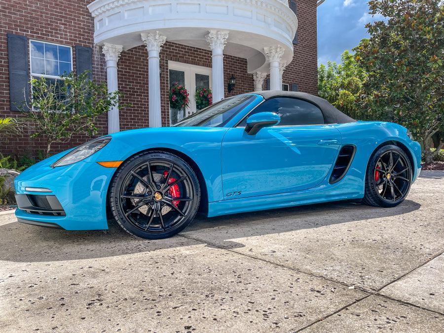 "GTS" Door Vinyl Logo Emblems for Porsche Vehicles (Boxter, Cayman, 911, Macan, Cayenne, Panamera) - PORGTSDECALMB-sku-47539748045119-sku-51462058508607-PORGTSDECALMBS-PT-sku-47539748077887-  DRIVEN - 16