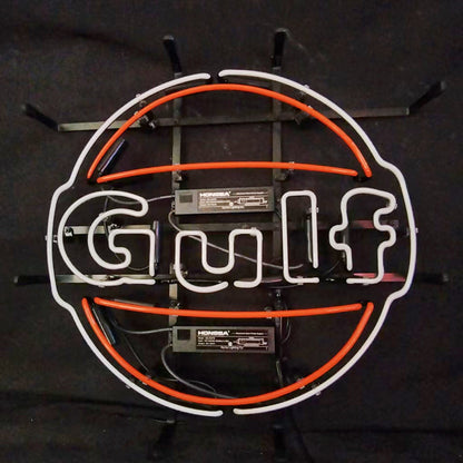 Gulf Gasoline Neon Signs - MEX204B-  DRIVEN - 4