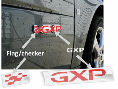 GXP Badge Overlay Decal - 08-09 G6 GXP - PO:G6:G1:GXP-B-01-PO:G6:G1:GXP-B-02-PO:G6:G1:GXP-B-03-  DRIVEN - 5