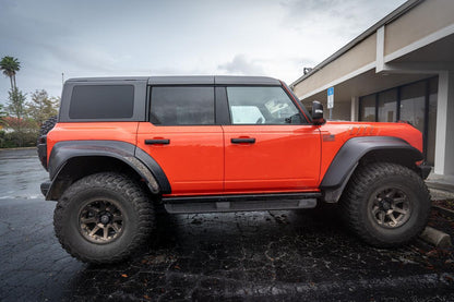 Hardtop Side Window Blackout Overlays - 2021+ Bronco 4 Door - 21BRN4DRHTPBO-MB-21BRONCO4DRHTP-GB-21BRN4DRHTPBO-GD-21BRN4DRHTPBO-RD-21BRN4DRHTPBO-WH-  DRIVEN - 3