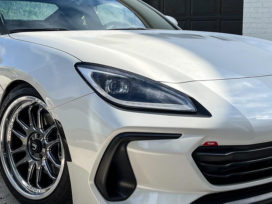 Headlight Accent Overlays - 2022+ BRZ / GR86 - 22BRZHLACC-MB-22BRZHLACC-GB-22BRZHLACC-3DB-22BRZHLACC-BL-22BRZHLACC-GD-  DRIVEN - 1