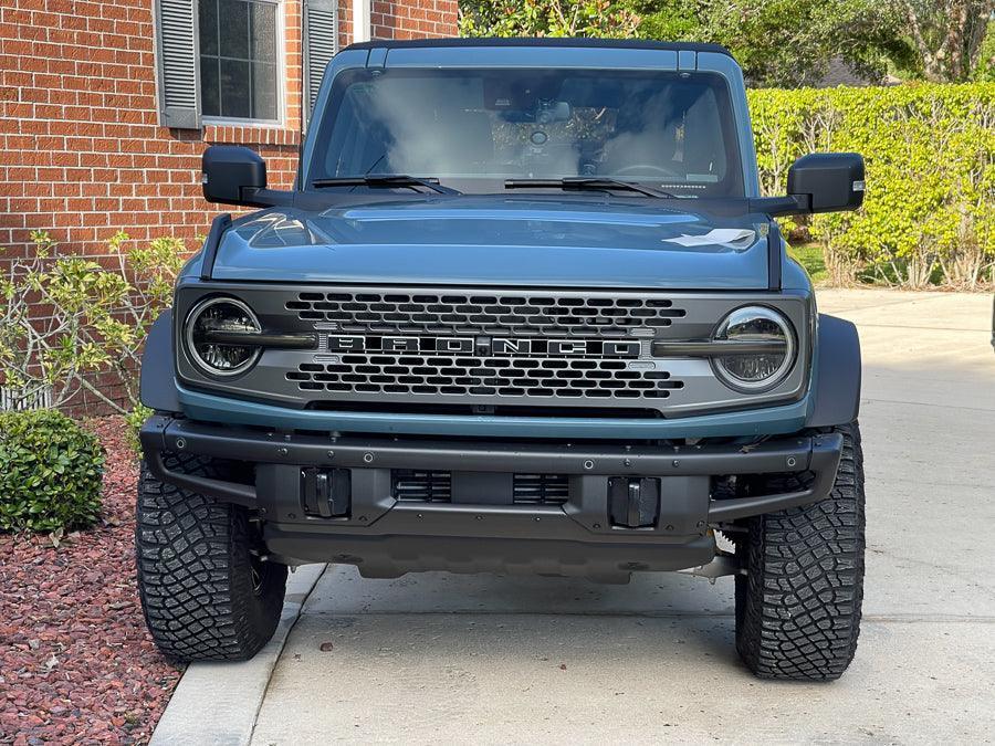 Headlight Bucket Inlays - 2021+ Bronco Badlands / WildTrak / First Edition - 21BRONCOHLBOR-21BRONCOHLBRD-21BRONCOHLBBL-21BRONCOHLBWH-21BRONCOHLBYL-  DRIVEN - 6