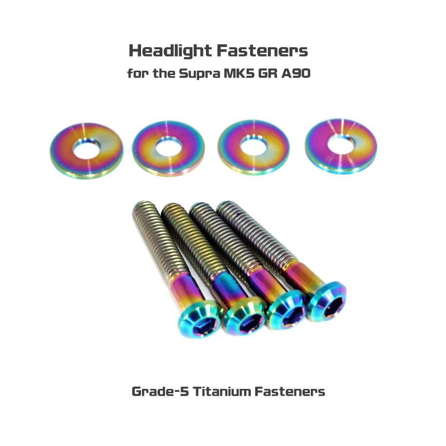 ZSPEC Stage-2 Fastener Kit for '20+ Toyota Supra MKV GR A90, Titanium - ZSD-197284-ZSD-197291-ZSD-197307-ZSD-197314-ZSD-197321-  DRIVEN - 18