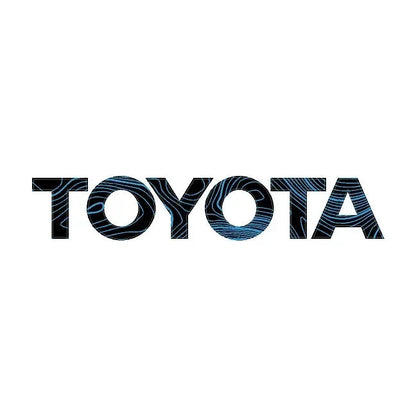 "TOYOTA" Topo Front Grille Emblem Kit - 2024+ Land Cruiser  / 07-14 FJ Cruiser - 24LC250-FG-TOYOTA-TPWH-24LC250-FG-TOYOTA-TPHB-24LC250-FG-TOYOTA-TPVB-24LC250-FG-TOYOTA-TPAG-24LC250-FG-TOYOTA-TPSO-  DRIVEN - 6