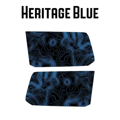 Topographic Rear Window Map Overlays V3 (Perforated) - 2024+ Land Cruiser - 24LCRWTOPOV3-HB-24LCRWTOPOV3-A51-24LCRWTOPOV3-CAR-24LCRWTOPOV3-CO-24LCRWTOPOV3-DS-  DRIVEN - 5