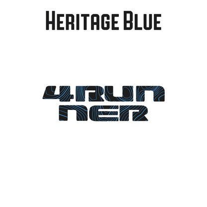 4RUNNER Topographic Rear Liftgate Emblem Overlays - 2025+ 4Runner - 254RUN-RT-4RUN-TPWH-254RUN-RT-4RUN-TPRACE-254RUN-RT-4RUN-TPHB-254RUN-RT-4RUN-TPVB-254RUN-RT-4RUN-TPAG-  DRIVEN - 10