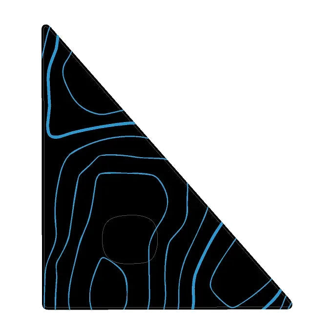 Topo Rear Glass Button Trim Overlay - 2024+ Land Cruiser / GX 550 - LC250TRI-HB-LC250TRI-A51-LC250TRI-CG-LC250TRI-CY-LC250TRI-DS-  DRIVEN - 17