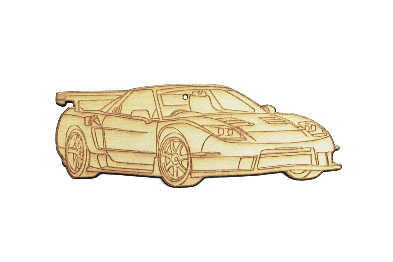 ZSPEC Laser-Engraved Wood Ornament, Style: Acura NSX, Birch - ZSD-767074-  DRIVEN - 1