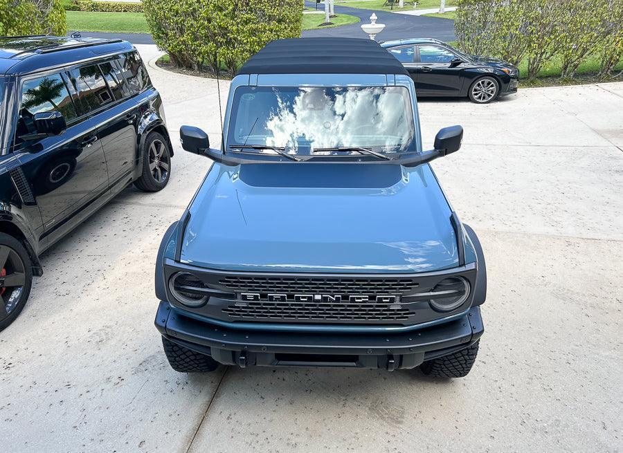 Hood Overlay - 2021+ Bronco - 21BRONCOHOOD-MB-21BRONCOHOOD-MBX2-21BRONCOHOOD-EGB-21BRONCOHOOD-EGBX2-21BRONCOHOOD-WH-  DRIVEN - 1