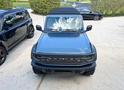 Hood Overlay - 2021+ Bronco - 21BRONCOHOOD-MB-21BRONCOHOOD-MBX2-21BRONCOHOOD-EGB-21BRONCOHOOD-EGBX2-21BRONCOHOOD-WH-  DRIVEN - 1